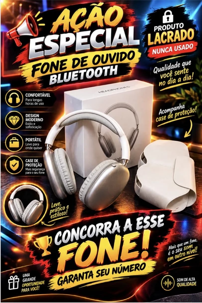Fone de ouvidos AirpodMax