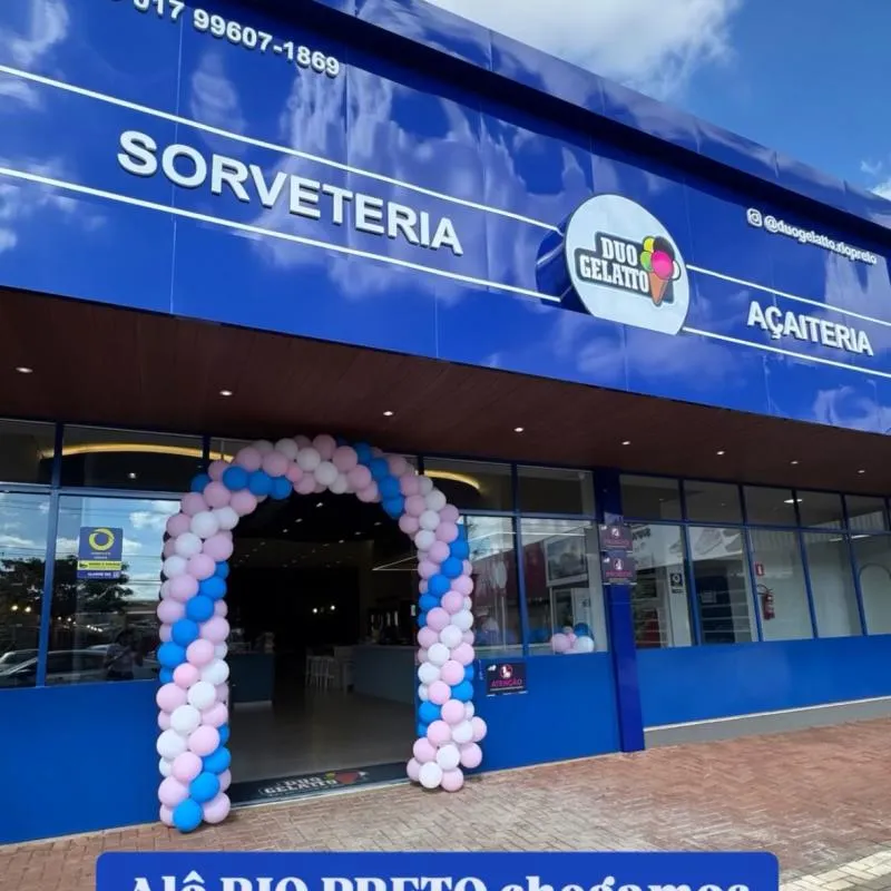 Franquia Duo gelatto sorveteria