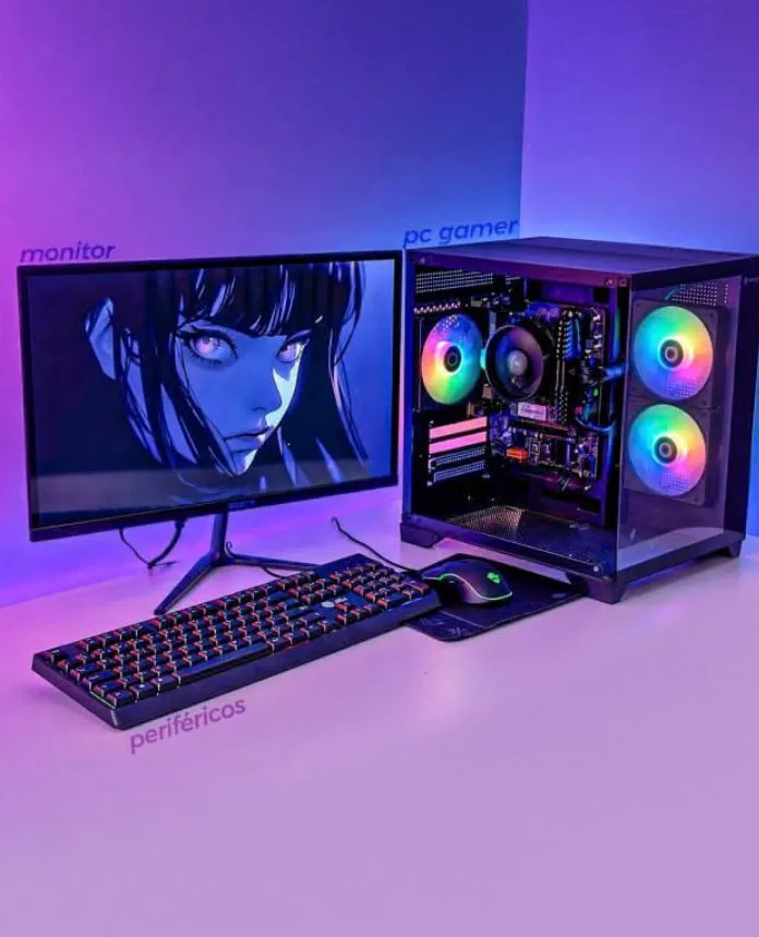 Pc Gemer Completo Ryzen 7