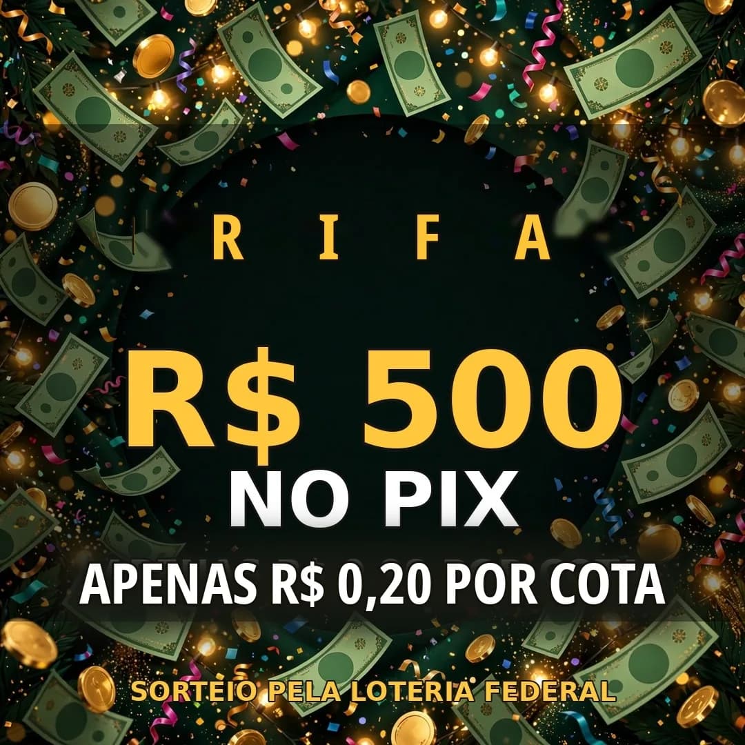 500 reais no pix